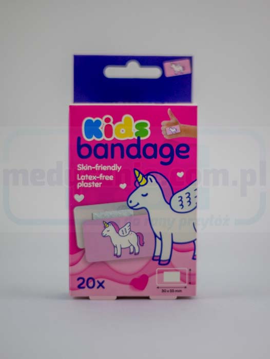 Набір пластирів KIDS BANDAGE водонепроникний 20шт - Зображення 4
